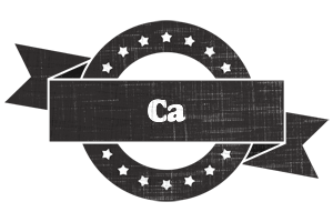 Ca grunge logo