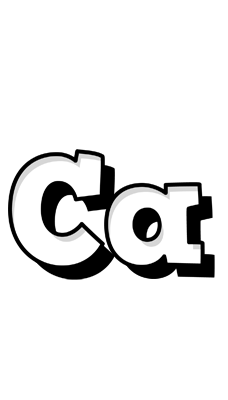 Ca snowing logo