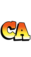 Ca sunset logo