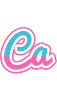 Ca woman logo