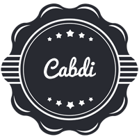 Cabdi badge logo