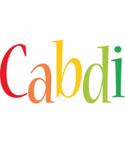 Cabdi birthday logo