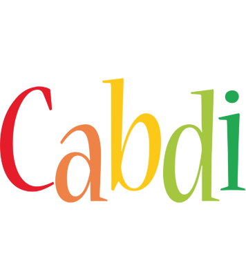 Cabdi birthday logo
