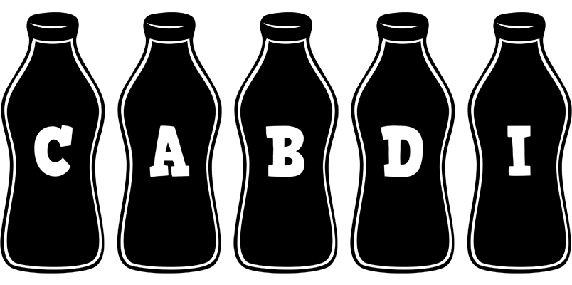 Cabdi bottle logo