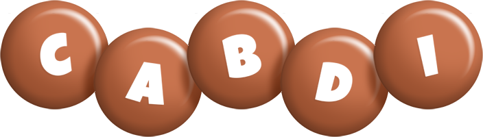 Cabdi candy-brown logo