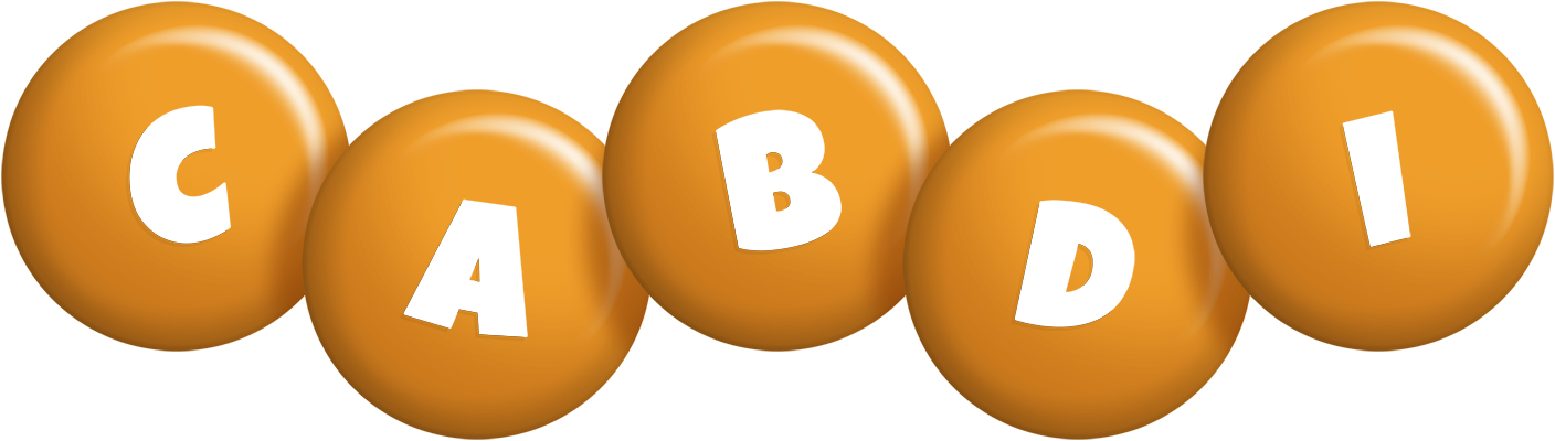 Cabdi candy-orange logo