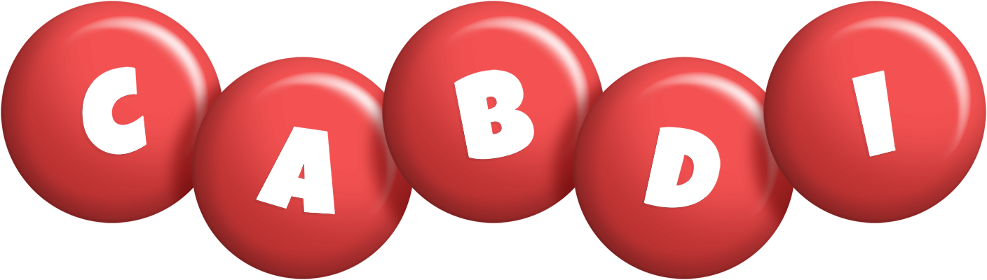 Cabdi candy-red logo
