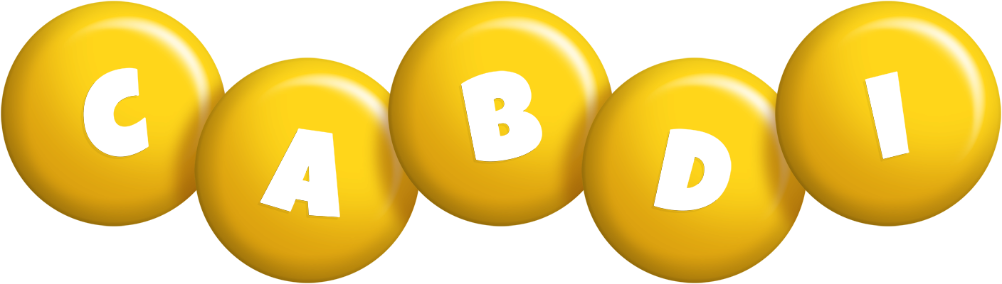 Cabdi candy-yellow logo