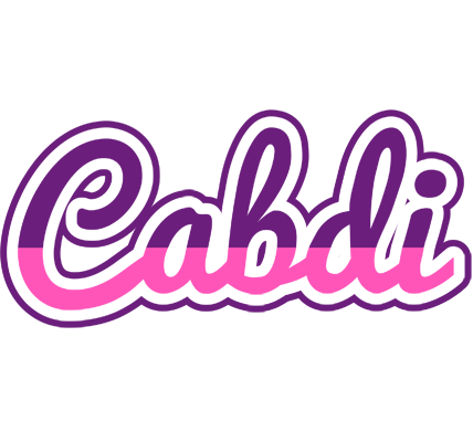 Cabdi cheerful logo