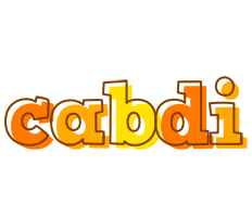 Cabdi desert logo