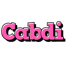 Cabdi girlish logo