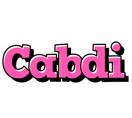 Cabdi girlish logo