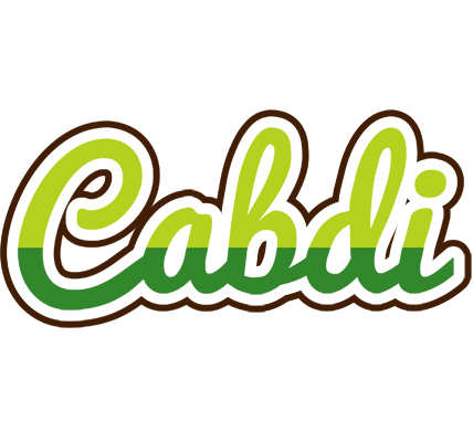 Cabdi golfing logo