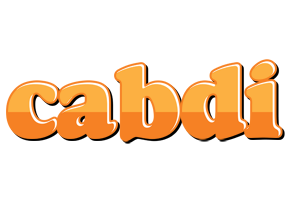 Cabdi orange logo