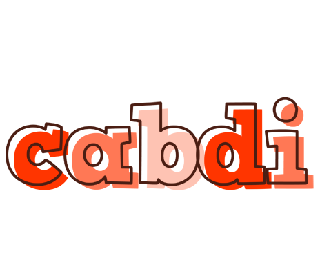 Cabdi paint logo