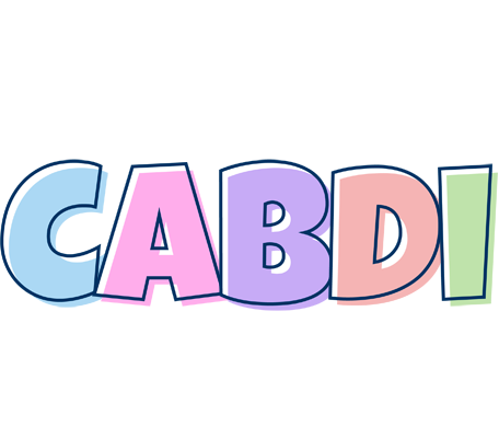 Cabdi pastel logo