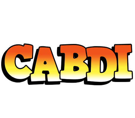 Cabdi sunset logo