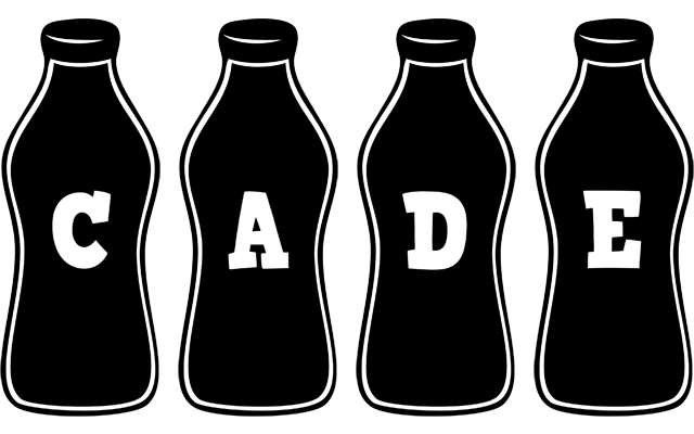 Cade bottle logo