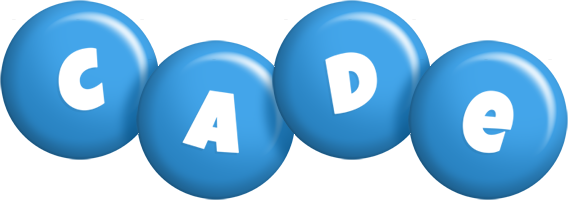 Cade candy-blue logo