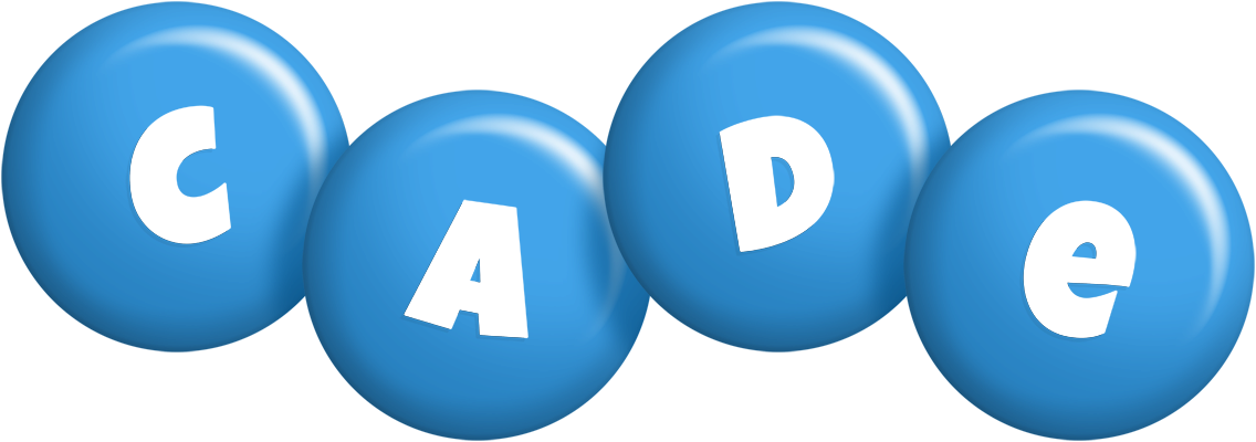 Cade candy-blue logo