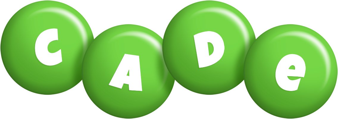 Cade candy-green logo