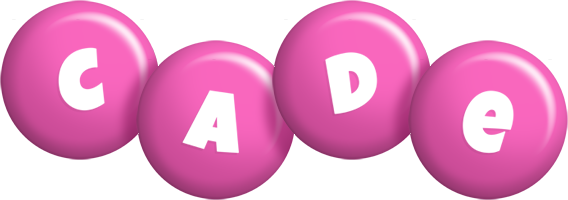 Cade candy-pink logo