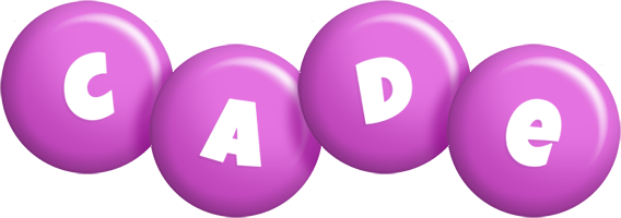 Cade candy-purple logo