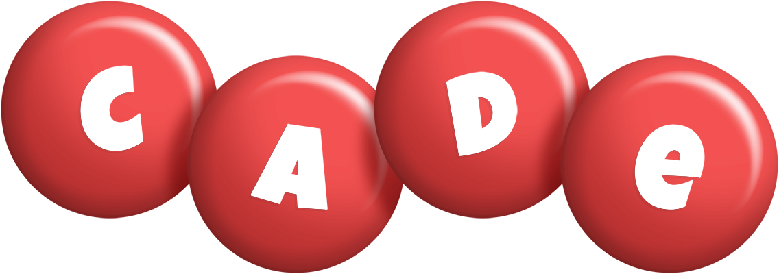 Cade candy-red logo
