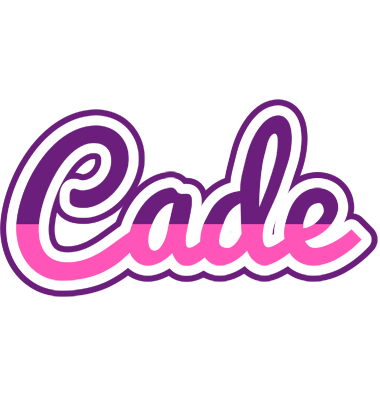 Cade cheerful logo