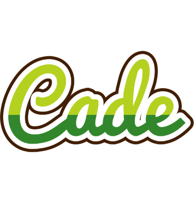 Cade golfing logo