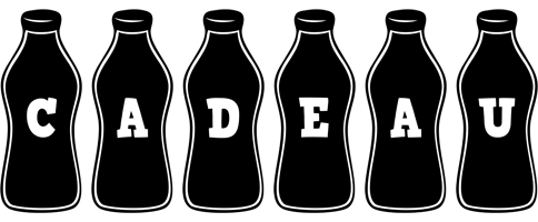 Cadeau bottle logo