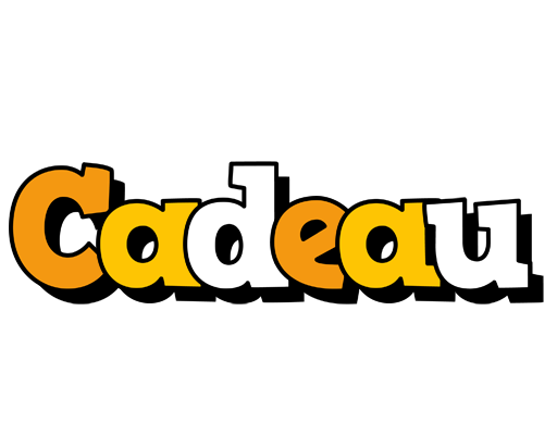 Cadeau cartoon logo