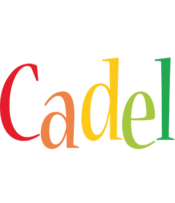 Cadel birthday logo