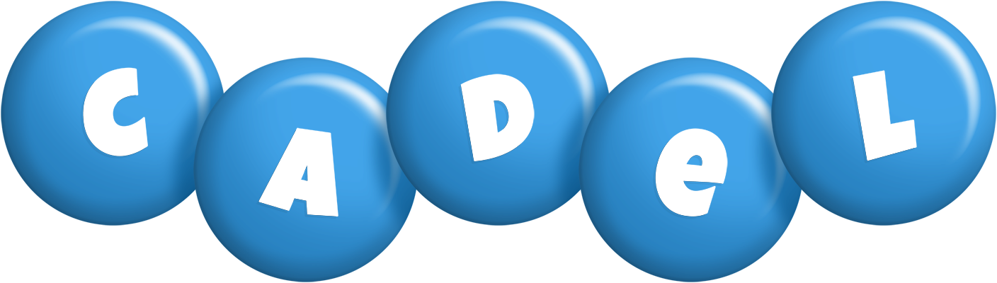 Cadel candy-blue logo