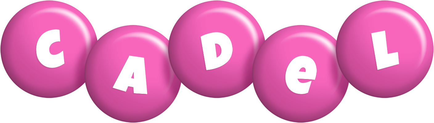Cadel candy-pink logo