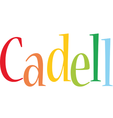 Cadell birthday logo