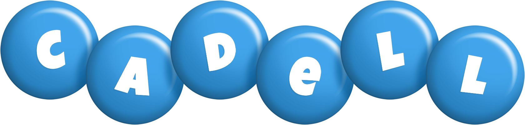 Cadell candy-blue logo