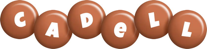 Cadell candy-brown logo