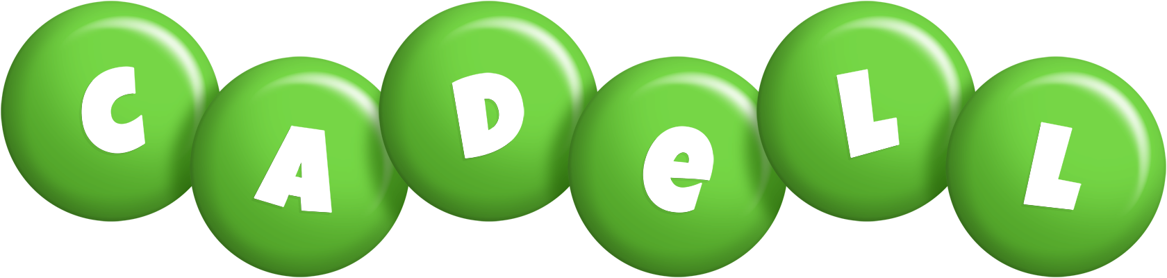 Cadell candy-green logo