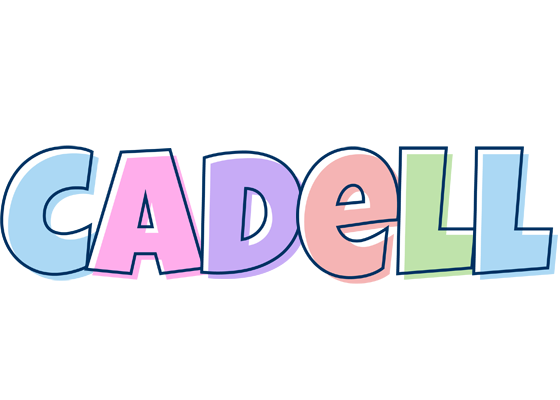 Cadell pastel logo
