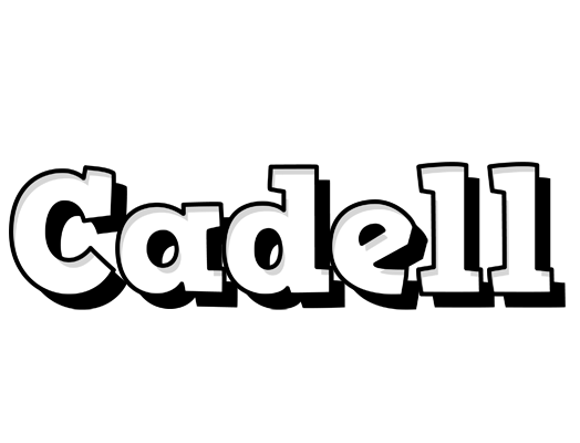 Cadell snowing logo