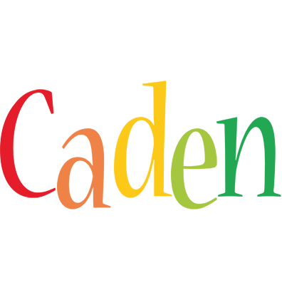 Caden birthday logo