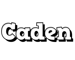 Caden snowing logo