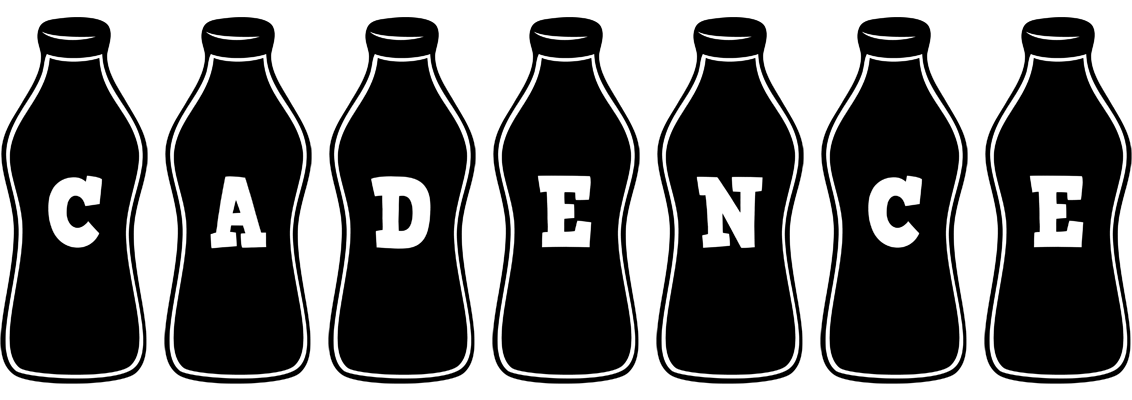 Cadence bottle logo