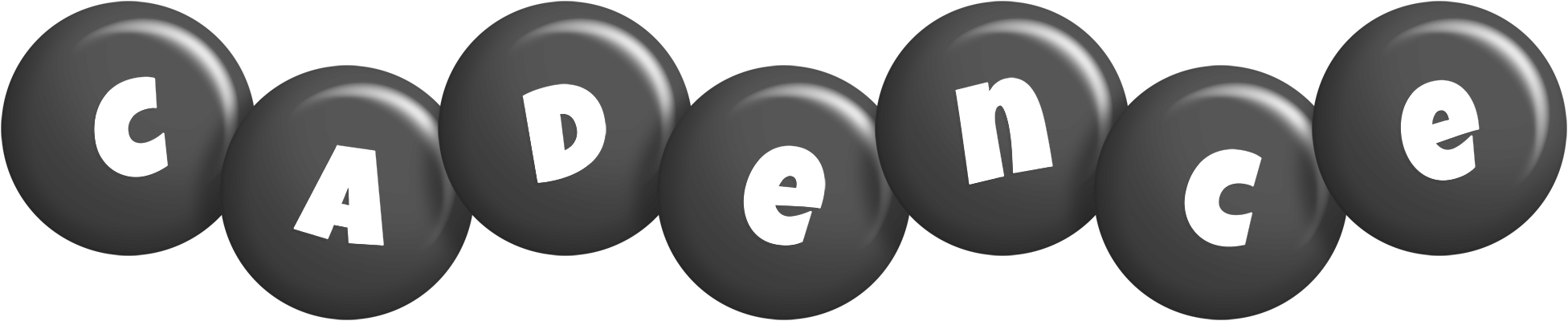 Cadence candy-black logo