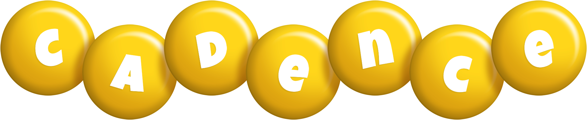 Cadence candy-yellow logo