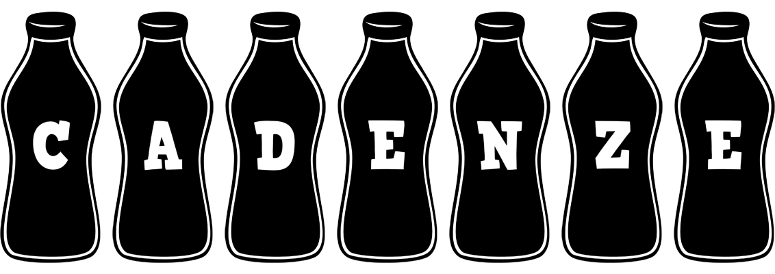 Cadenze bottle logo