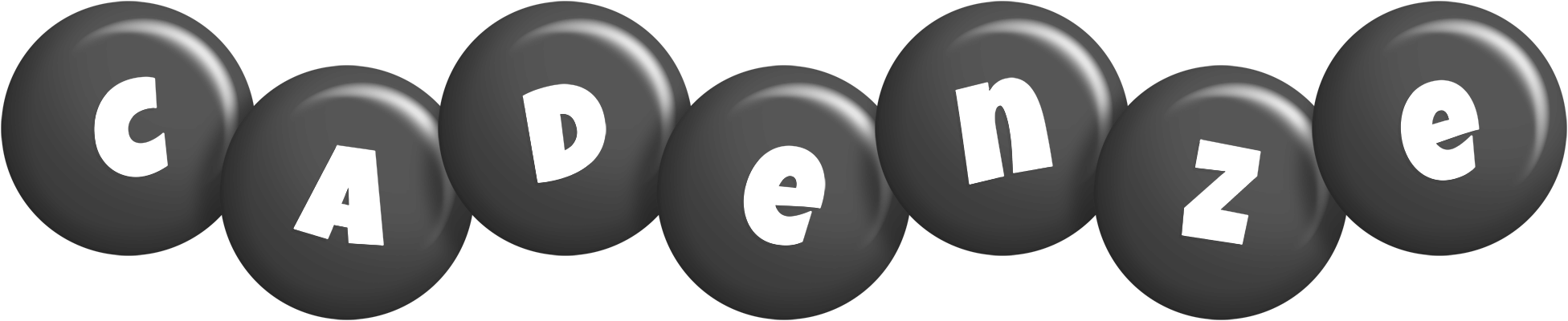 Cadenze candy-black logo