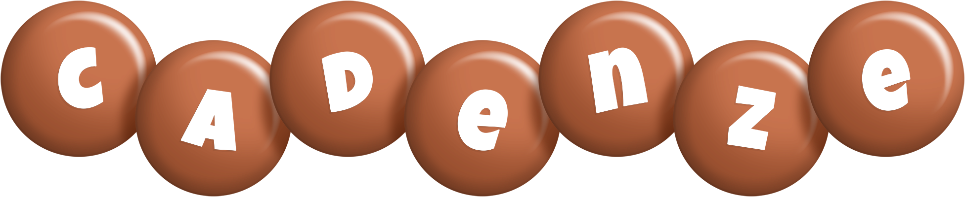 Cadenze candy-brown logo