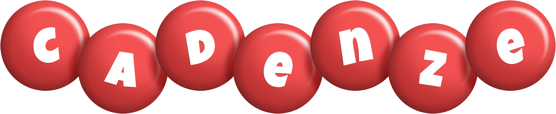 Cadenze candy-red logo